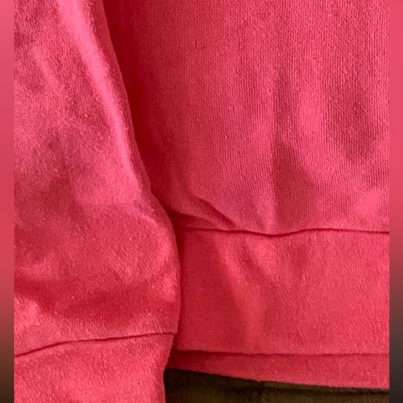 Girls Kids Pink Adidas Pullover - Picture 2 of 4